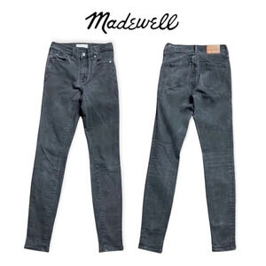 Madewell 9" High Riser Skinny Skinny Black Jeans  Size 25T